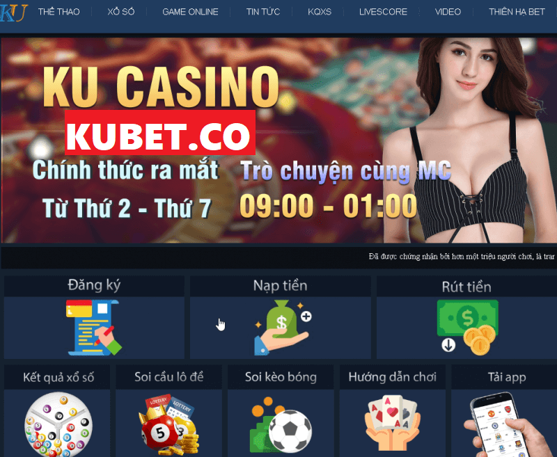 Kubet77 | Kubet88 | Kubet win đang có khuyến mại gì tại Kubet Casino ? Hãy theo chân ĐTH vào Kubet đăng nhập để cùng Kubet soi cầu đẹp con lô chiều nay. 