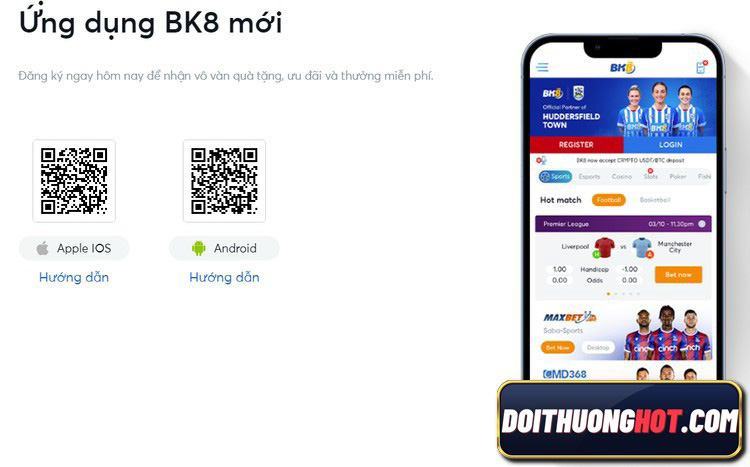 BK8 là gì? BK8 club có uy tín không? Link tải Bk8vietnam ở đâu? đăng nhập BK8 - Bk8bet có khó không? Hãy cùng kênh Đổi Thưởng Hot làm rõ trong bài này!