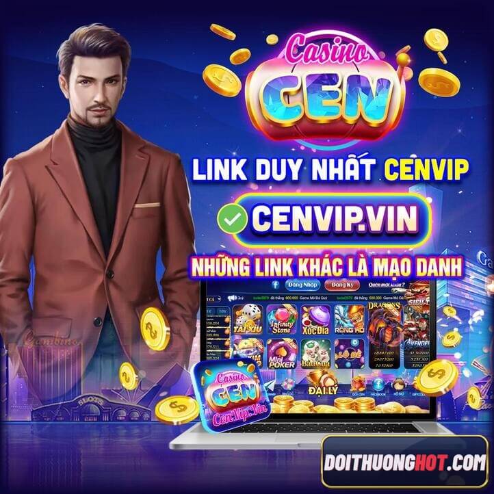 Cenvip là cổng game bài mới chuyển thể từ Benvip. Cùng kênh Đổi Thưởng Hot đánh giá và tìm link tải cenvip.vin apk mới nhất.