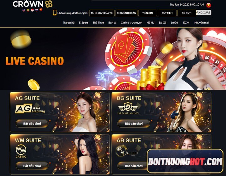 Bạn có biết về cổng game crown88v com? Đây chính là  nhà cái crown88 đình đám Châu Á hiện đã có mặt tại Việt Nam. Hãy cùng Đổi Thưởng Hot đánh giá chi tiết !