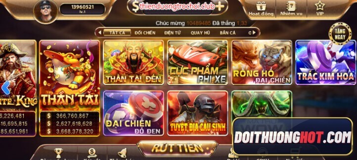 Bạn đã từng chơi game thể loại casino online như TĐTC? Hãy click vào đường link dưới đây để cùng khám phá và tải game thiên đường trò chơi hot nhất Châu Á nhé.