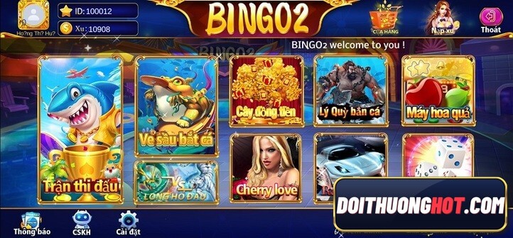 Bingo Club đang là cổng game bắn cá hot nhất hiện nay. Cùng Đổi Thưởng Hot tìm hiểu có gì hay tại Bingo Club và link tải game trùm Bingo Club ở đâu nhé.