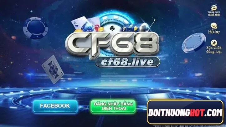 CF68 tài xỉu và rồng hổ CF68 là những trò chơi đang rất được AE ưa chuộng. Vậy cách rút tiền CF68 ra sao? và link tải CF68 GG ở đâu? Hãy cùng làm rõ!