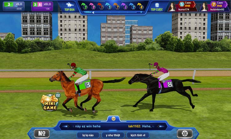 Đua ngựa 3D trên iWin Club là trò chơi mới ra mắt đầy tính sáng tạo. Liệu nó có phát triển được mạnh mẽ? Hãy cùng Đổi Thưởng Hot đánh giá game đua ngựa ảo này!