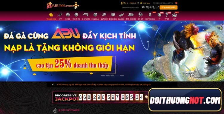 Nhà cái Abu999 mới du nhập Việt Nam với nhiều khuyến mãi hấp dẫn. Cùng kênh Đổi Thưởng Hot đánh giá chi tiết và tìm link tải abu999 apk mới nhất.
