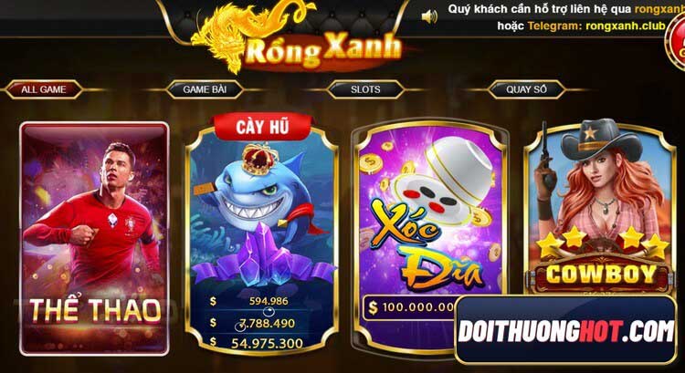 RongXanh Club là cổng game bài mới nổi khá uy tín hiện nay. Vậy game rồng xanh có gì hay? Link tải rong xanh tv ở đâu? Hãy cùng kênh Đổi Thưởng Hot làm rõ!