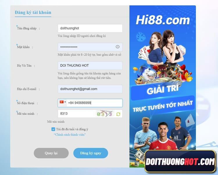 Hi88 - Hi88vip là nhà cái bóng đá lực rất mạnh. Với nhiều ưu điểm, Hi888 đã khiến nhiều AE thích thú. Cùng đánh giá và tìm link tải Hi88 - hi88vip8 mới nhất!
