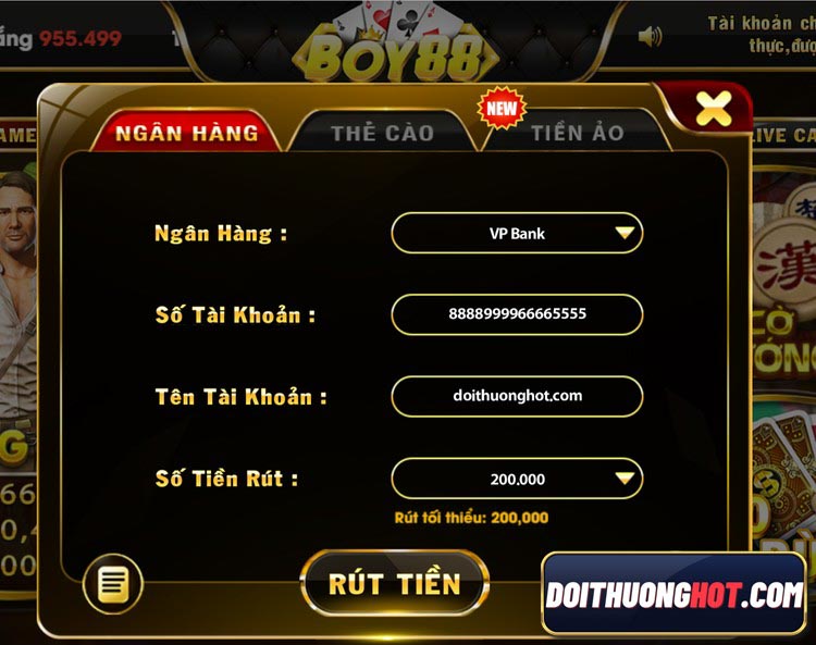Boy88 tài xỉu là cổng game bài mới ra mắt với nhiều tính năng thú vị. Cùng kênh Đổi Thưởng Hot đánh giá chi tiết Boy88 live và tìm link tải Boy88 apk mới nhất!