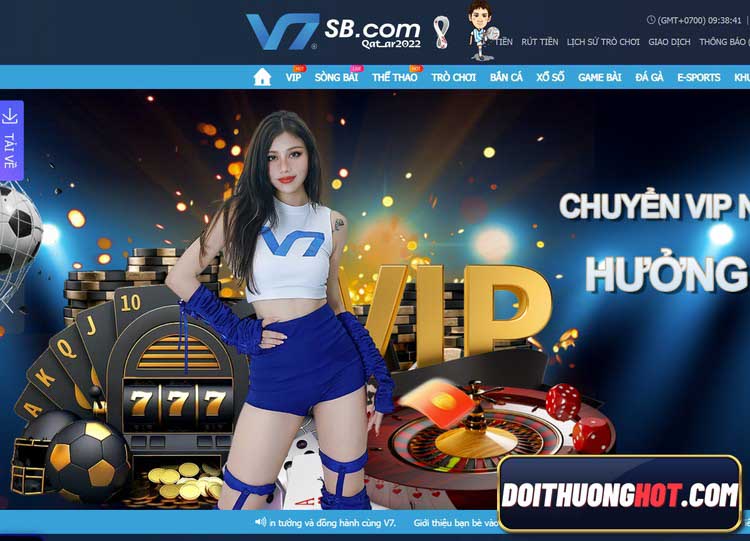 V7sb Com là nhà cái thể thao với số lượng game siêu khủng. Cùng kênh Đổi Thưởng Hot đánh giá chi tiết V7 Club và tìm link tải v7 Casino mới nhất.