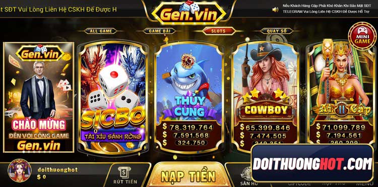 Gun Vin - Gen Vin là cổng game bài đến từ Vương Quốc Anh khá mới lạ. Cùng kênh Đổi Thưởng Hot đánh giá và tìm link tải gun vin tài xỉu mới nhất!