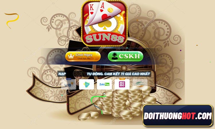 Sun88 net là cổng game bài rất được ưa chuộng hiện nay. Cùng kênh Đổi Thưởng Hot tìm hiểu xem sun88 tài xỉu có gì và link tải sun88 apk mới nhất không bị chặn!