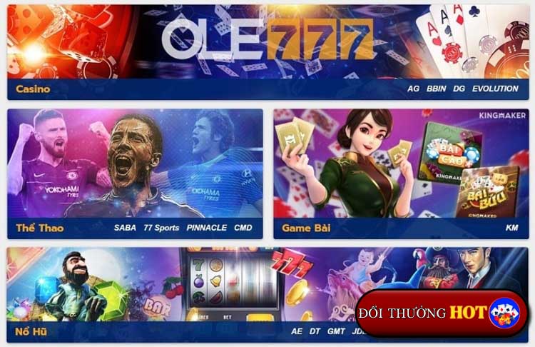 Nhà Cái OLE777 - Điểm Đến Hấp Dẫn Amazing Cho Game Thủ Việt